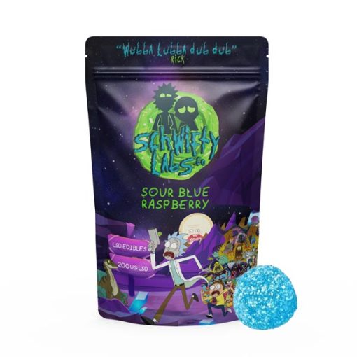 LSD Edible 200ug – Blue Raspberry – Schwifty Labs LSD Edible 200ug – Blue Raspberry – Schwifty Labs